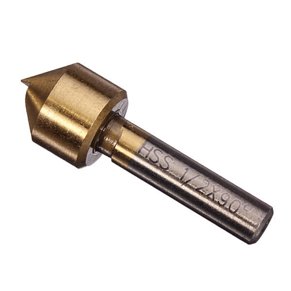 XYZ Tools 3pc Single Flute 90° Chamfer Countersink Drill Bits - Model XYZ-123 - Image 5